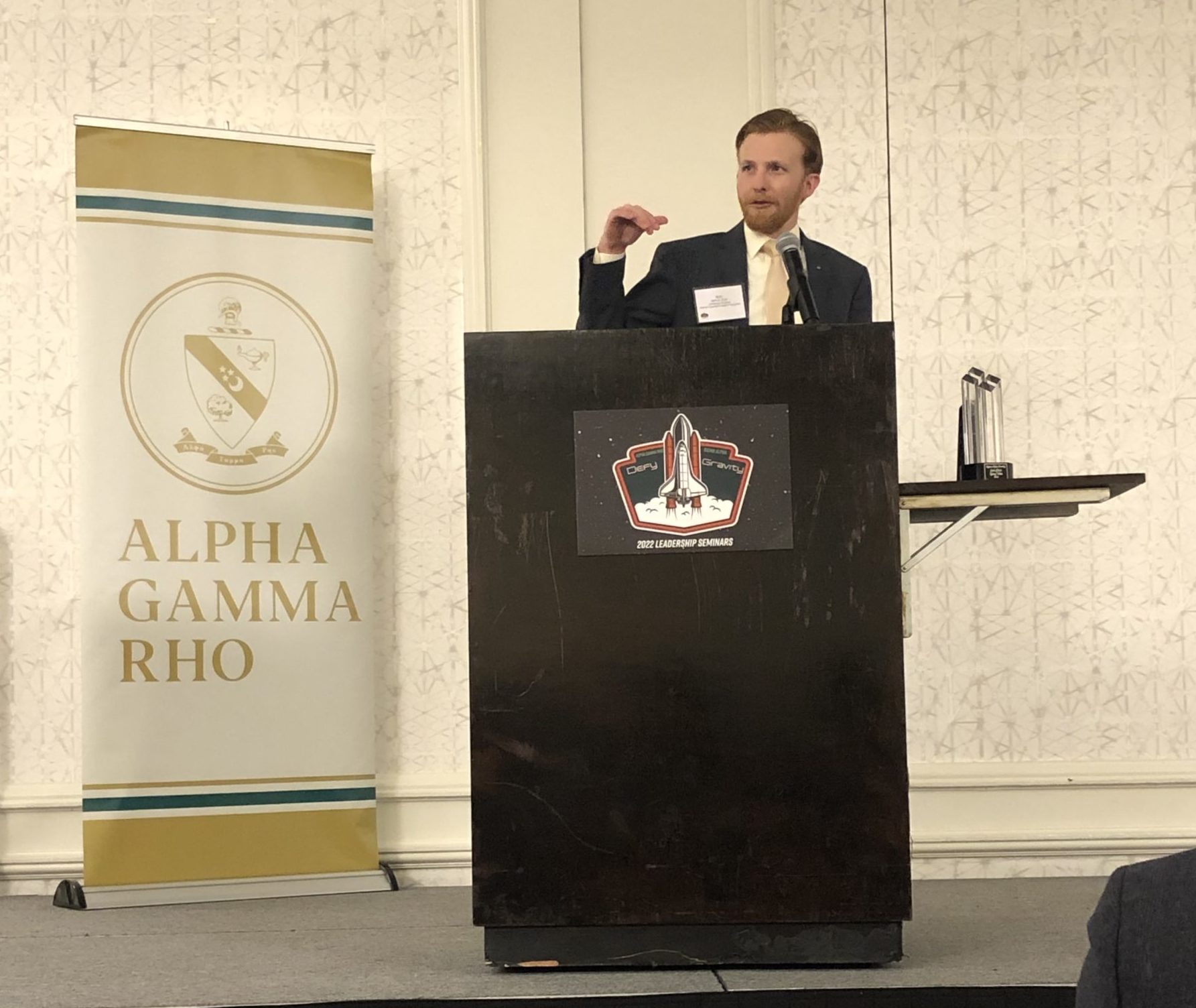 Pratt honored with Alpha Gamma Rho Grand President’s Award